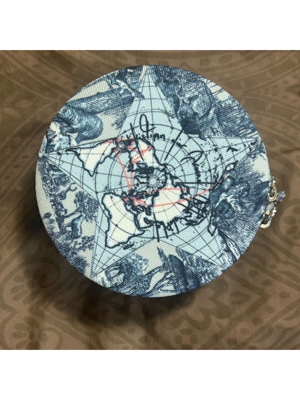 Dior around the world jewelry case